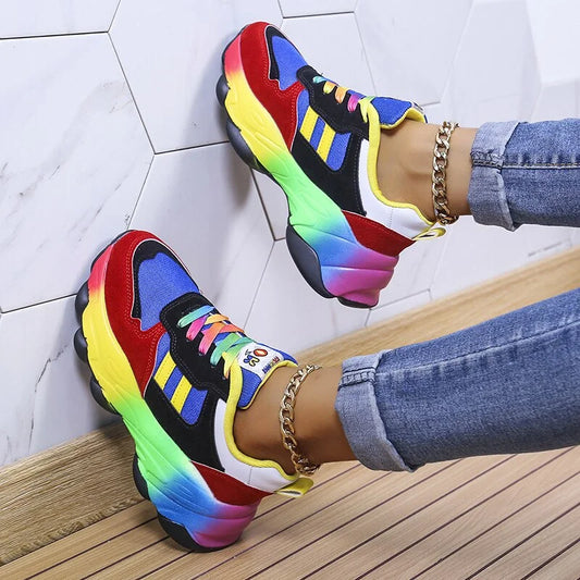 Emily™ Colourful Orthopaedic Sneakers